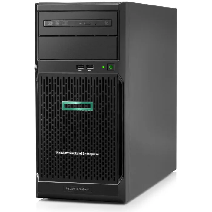Сервер HPE ProLiant ML30 Gen10 TWR/ 4U/ Xeon E-2224/ 16GB/ 8x SFF (up 8)/ noODD/ Smart Array S100i/ 2x 1GbE/ 1x 500W (up 2) (P16930-421) Сервер HPE ProLiant ML30 Gen10 TWR/ 4U/ Xeon E-2224/ 16GB/ 8x SFF (up 8)/ noODD/ Smart Array S100i/ 2x 1GbE/ 1x 500W (up 2) (P16930-421)